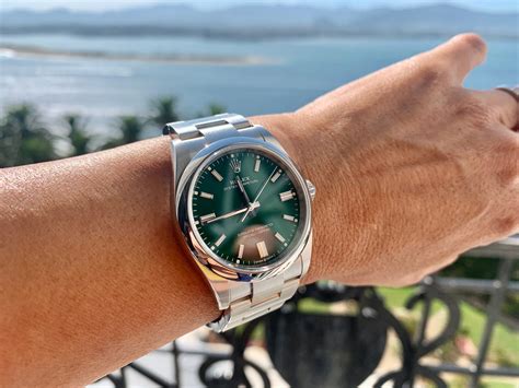 rolex oyster perpetual 36mm 126000 green|Rolex Oyster Perpetual price list.